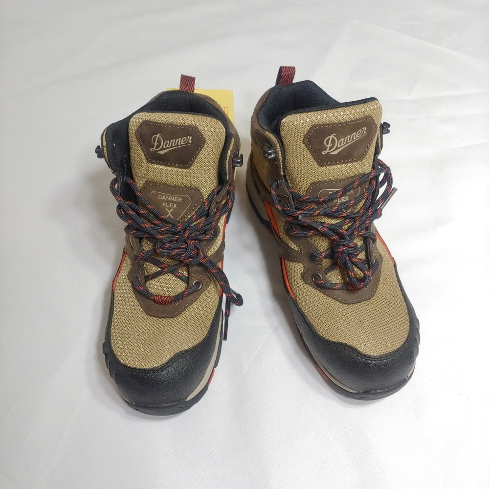 Danner Springfield Women Boots NMT Safety Toe brown bronze Sz 7.5 New